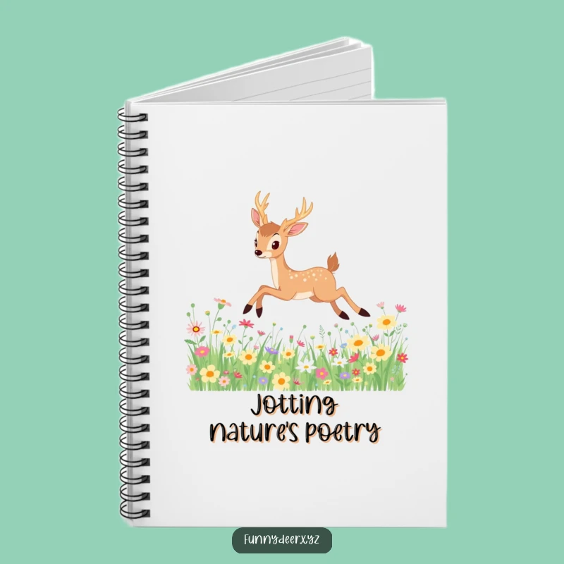 Funny Kawaii Deer Notebook: Elegant Notes, a Hilarious Gift for Writers